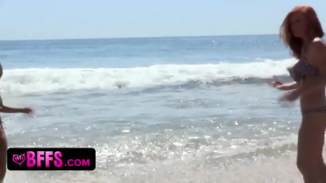 Sörfçü Kızlar Cankurtaranları Sikiyor