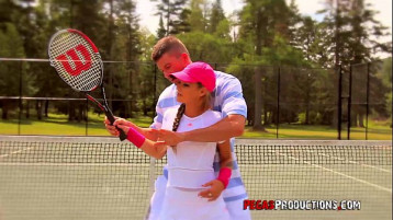 Torker Tenis Fuck, Raket Ve Hardcorefuck